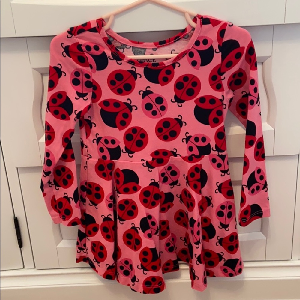 Ladybug twirl dress
